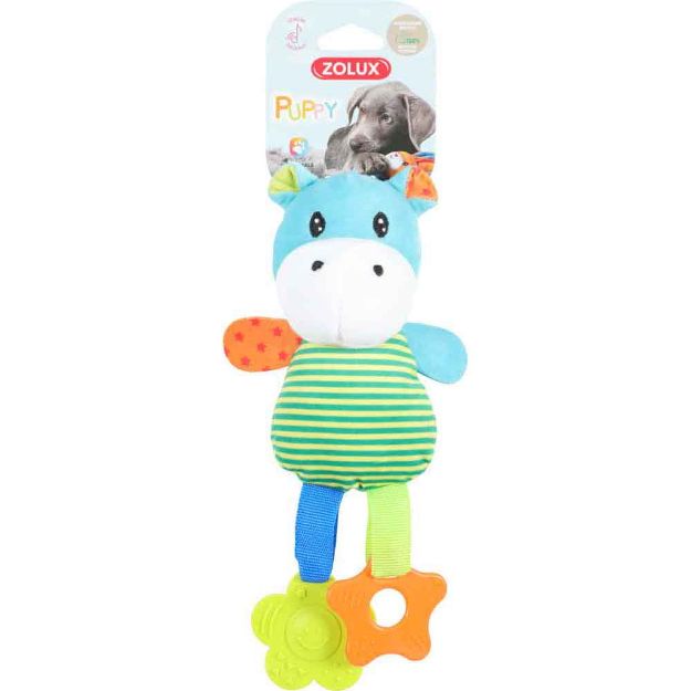 Image de jouet chien peluche puppy rio hyppo vert