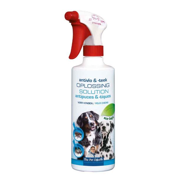 Image de TPD SOLUTION ANTI-PUCES & TIQUES CHIEN 500 ML