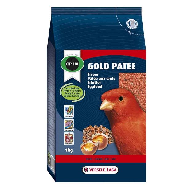 Image de Orlux  Gold Patee Canaris Rouge  1 kg