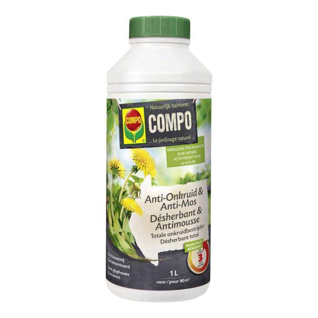 Image de COMPO BIO DÉSHERBANT & ANTI-MOUSSE TOTAL CONCENTRÉ  1 L