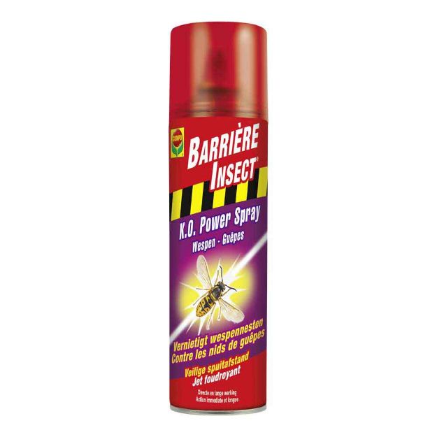 Image de COMPO BARRIÈRE INSECT K.O. POWER SPRAY GUÊPES 500ML