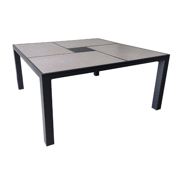 Image de Table Squadra carre gris