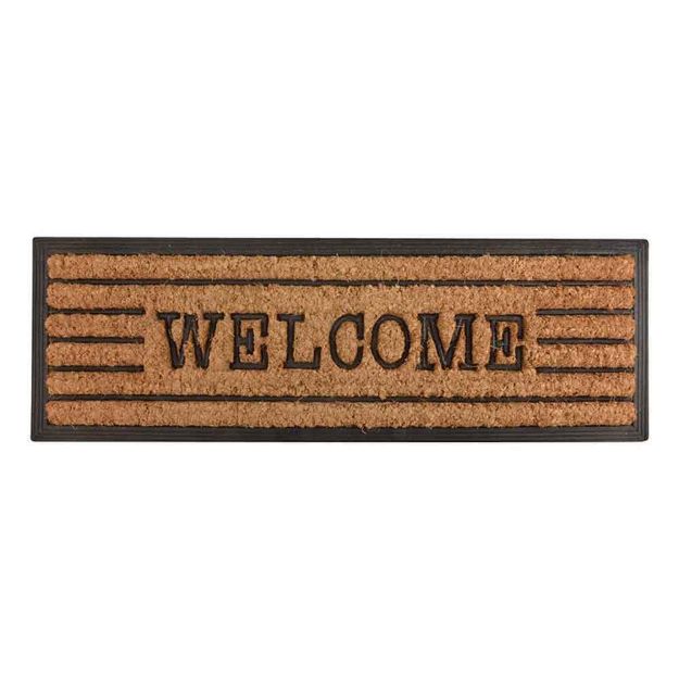 Image de Tapis cocos/caoutchou Welcome 75x25