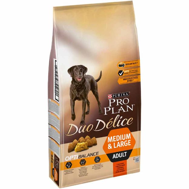 Image de Pro Plan Duo Délice Medium Large Adult Bœuf 10kg