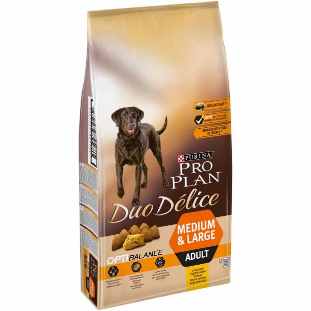 Image de Pro Plan Duo Délice Medium Large Adult Poulet 10kg