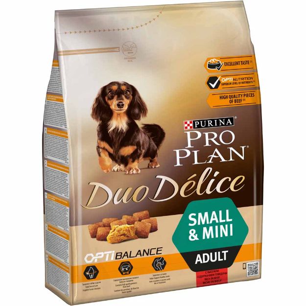 Image de Pro Plan Duo Délice Small&Mini Adult Bœuf 2,5kg