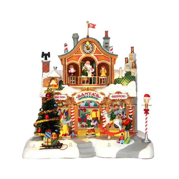 Image de Le magasin du père noël - Lemax .