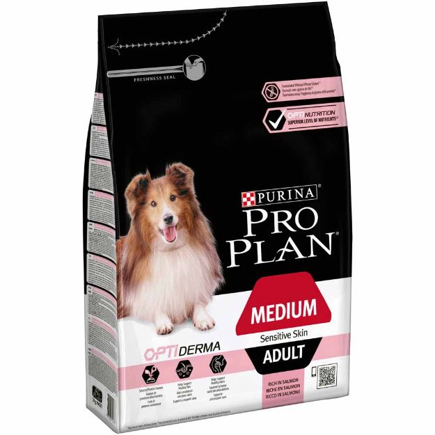 Image de Pro Plan Medium Adult sensit Skin 3kg Saumon