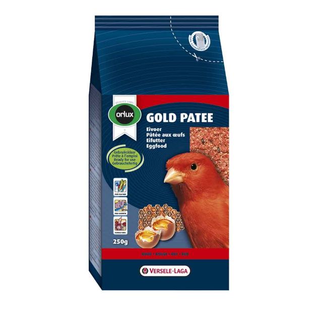 Image de Orlux  Gold Patee Canaris Rouge  250 g