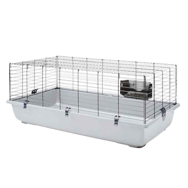 Image de Cage gd rongeur Ambiente 120gris/noir 118x64x43cm