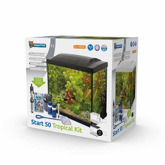 Image de SUPERFISH START 50 TROPICAL KIT NOIR