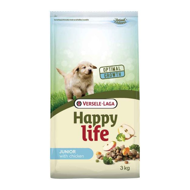 Image de Happy life Junior au Poulet 3kg