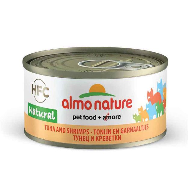 Image de HFC Cats 70g Natural - thon et crevettes