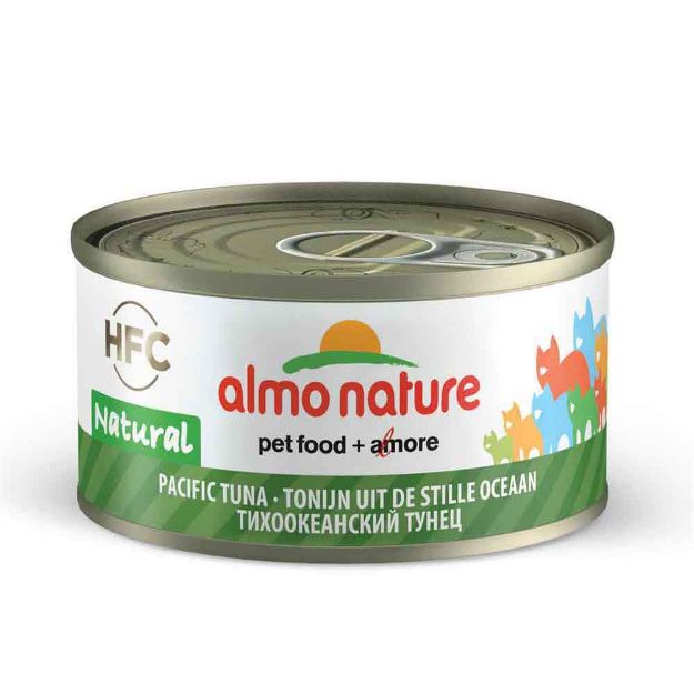 Image de HFC Cats 70g Natural - thon du pacifique