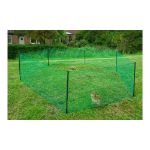 Image de Filet de clôture petits animaux avec piquets et filet 1x10 m