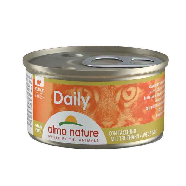 Image de Daily Cats 85g Mousse avec dinde