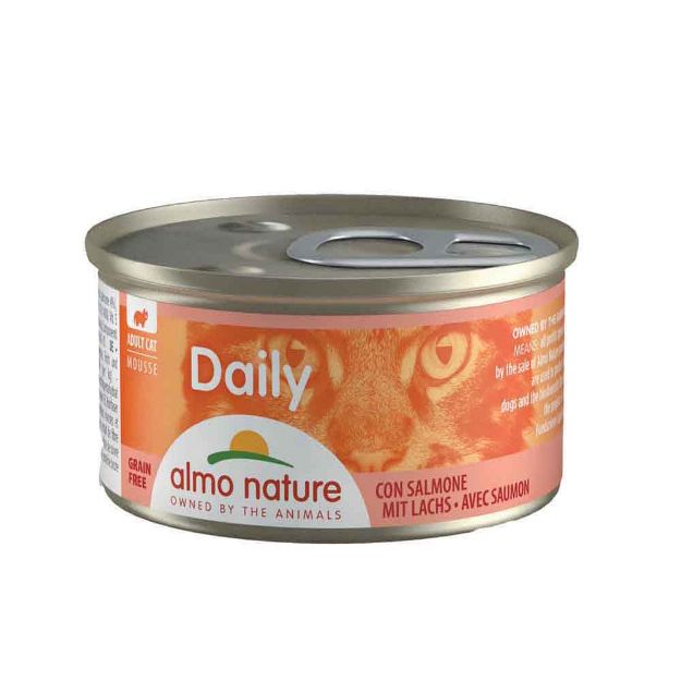 Image de Daily Cats 85g Mousse avec saumon