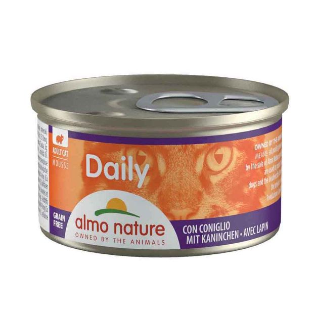 Image de Daily Cats 85g Mousse avec lapin