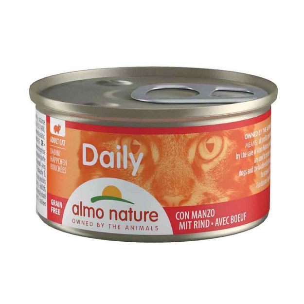 Image de Daily Cats 85g bouchées avec boeuf