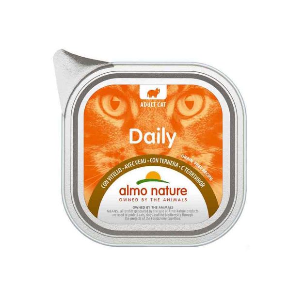 Image de Daily Cats 100g avec Veau