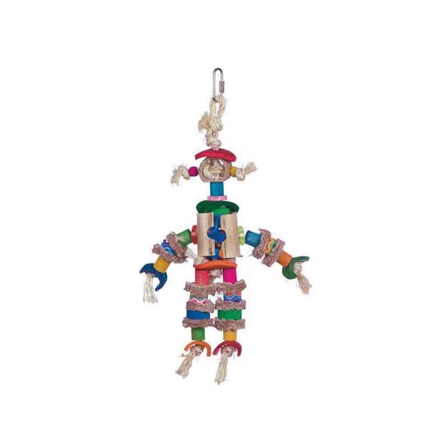 Image de Jouet oiseau Scarecrow multicolore 29cm