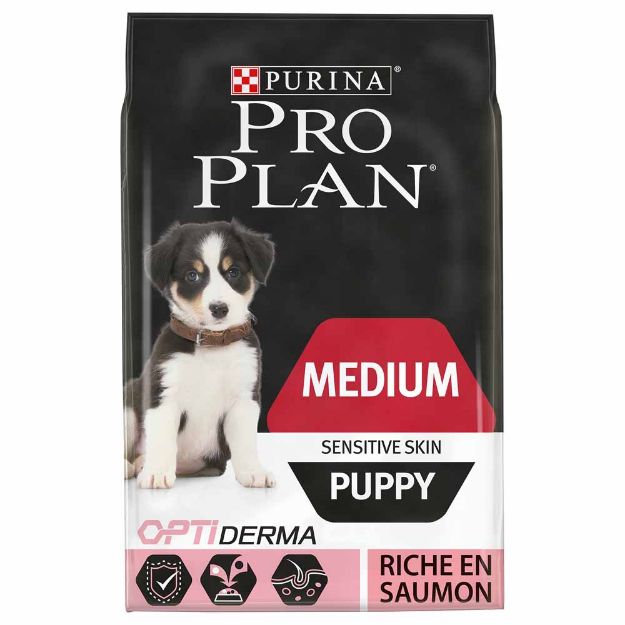 Image de Pro Plan Medium Puppy sensit Skin 12kg Saumon