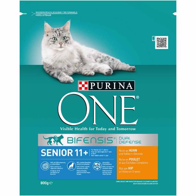 Image de ONE 800G BIFENSIS SENIOR 11+ RICHE EN POULET