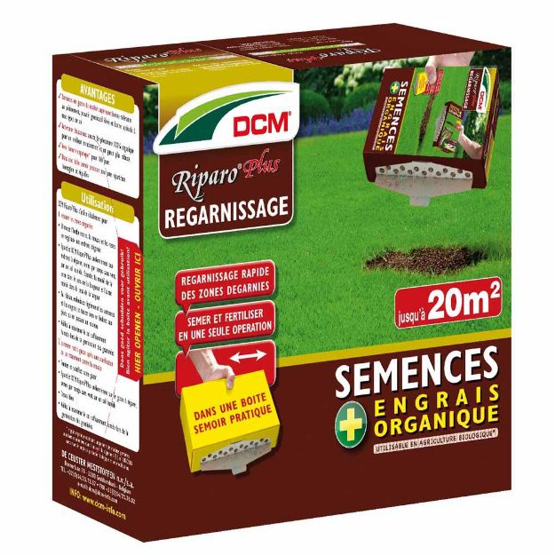 Image de SEM GAZON PLUS REGARNISSAGE DCM 0,225KG 15m²