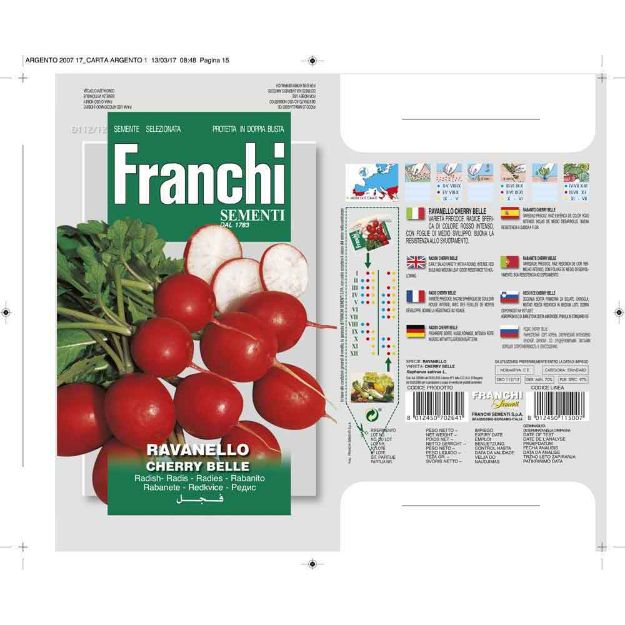 Image de Graines radis ravanello cherry belle- Franchi