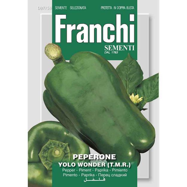 Image de Graines poivron peperone yolo wonder - Franchi