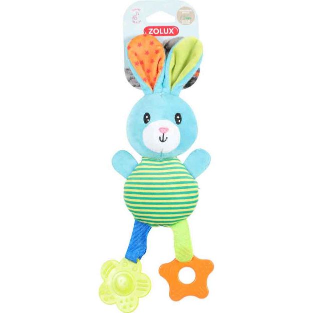 Image de jouet chien peluche puppy rio lapin vert