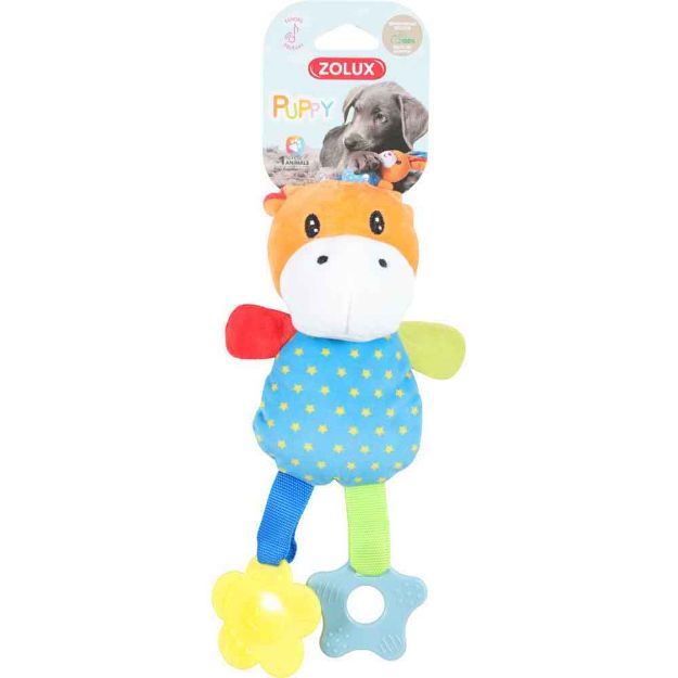 Image de jouet chien peluche puppy rio hyppo bleu