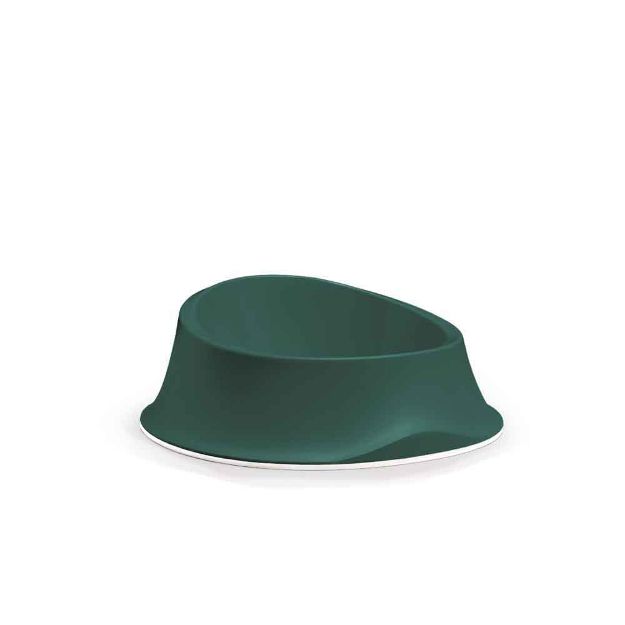 Image de ecuelle plastique antidérapante smart bowl 650ml vert anglais