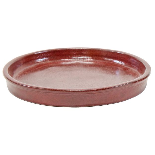 Image de Soucoupe Noble Saucer Oxblood D47H6