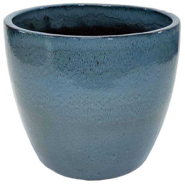 Image de pot Noble Egg XL Antic Blue D40H36