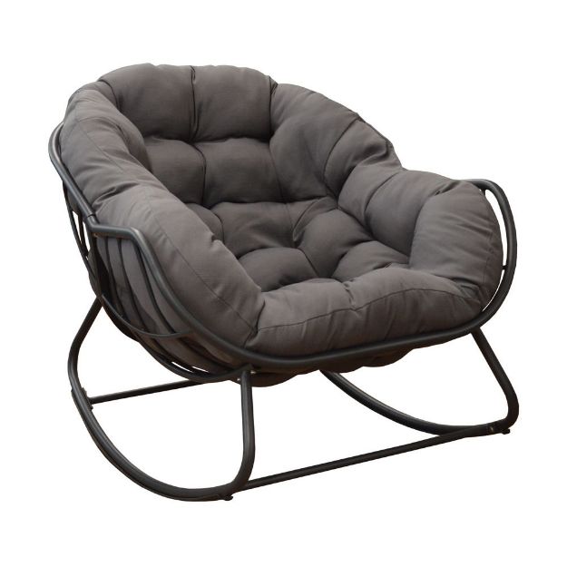 Image de Rocking chair ROYAL II grey/gris