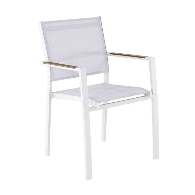 Image de Fauteuil GAMES empilable CREME/CREME