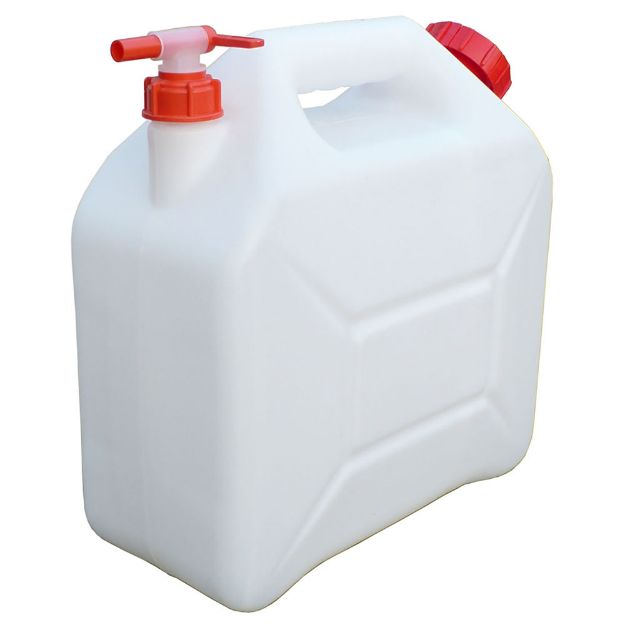 Image de Jerrican camping alim. à robinet 10 litres translucide