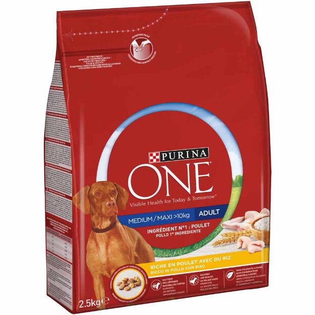 Image de ONE MEDIUM/MAXI 2,5KG ADULT POULET/KIP