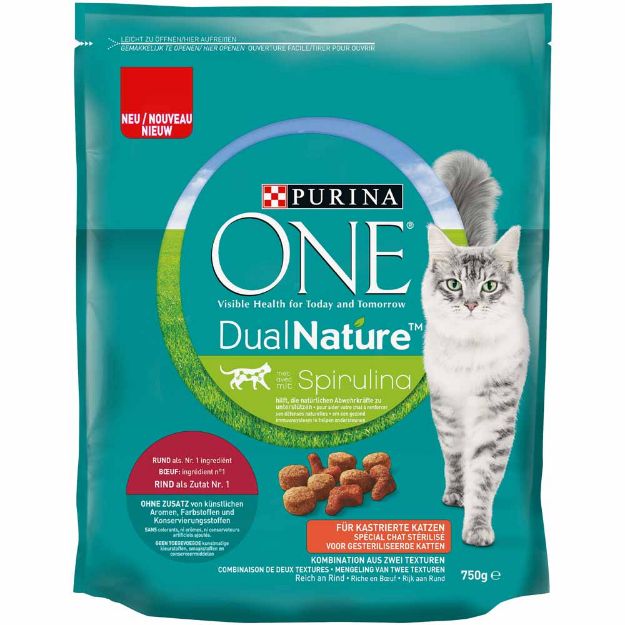 Image de ONE 650G DUAL NATURE STERILISED BŒUF