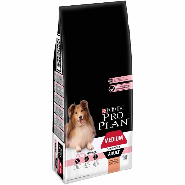 Image de Pro Plan Medium Adult sensit Skin 14kg Saumon