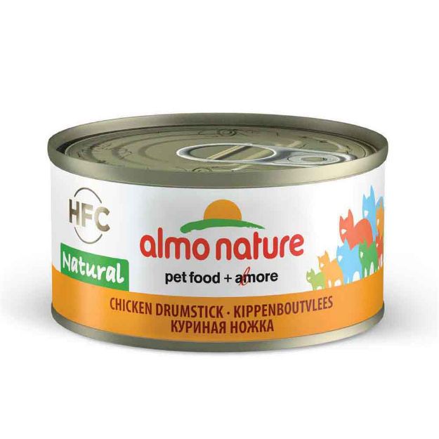 Image de HFC Cats 70g Natural - cuisse de poulet