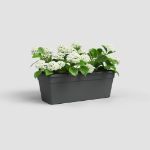Image de JARDINIÈRE MADAGASCAR 50CM ANTHRACITE