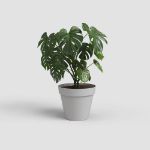 Image de POT CAPRI 25CM GRIS CLAIR
