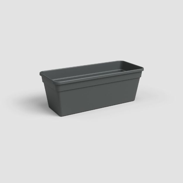 Image de JARDINIÈRE MADAGASCAR 100CM ANTHRACITE