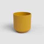 Image de CACHE-POT LUNA 15CM JAUNE